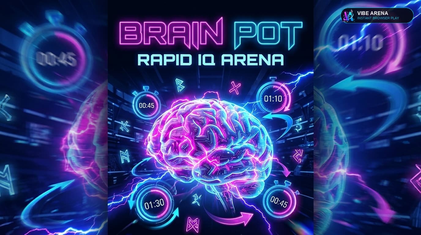 Brain Pot: Rapid IQ Arena 🧠